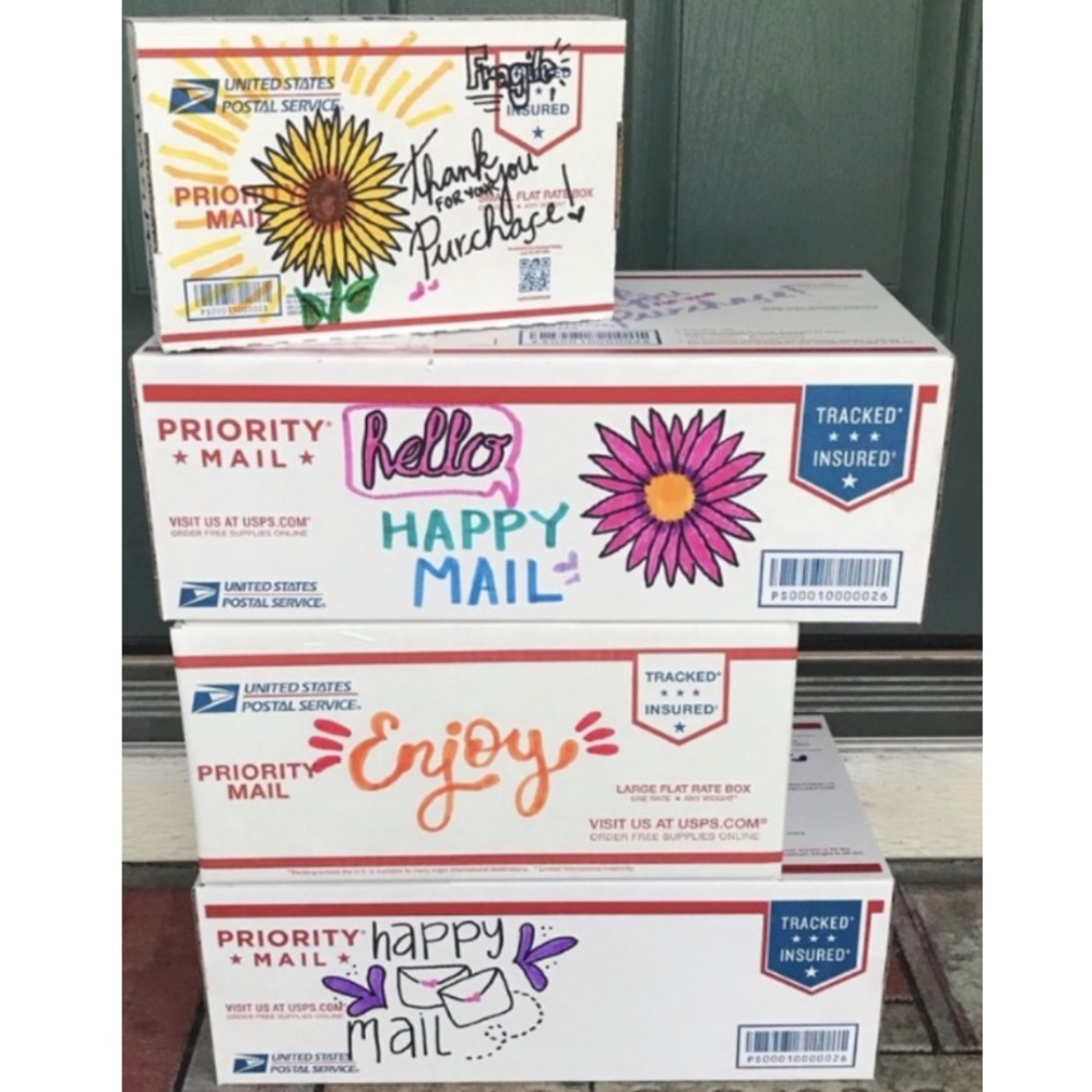 Do you draw on your shipment boxes or just me? 🤪